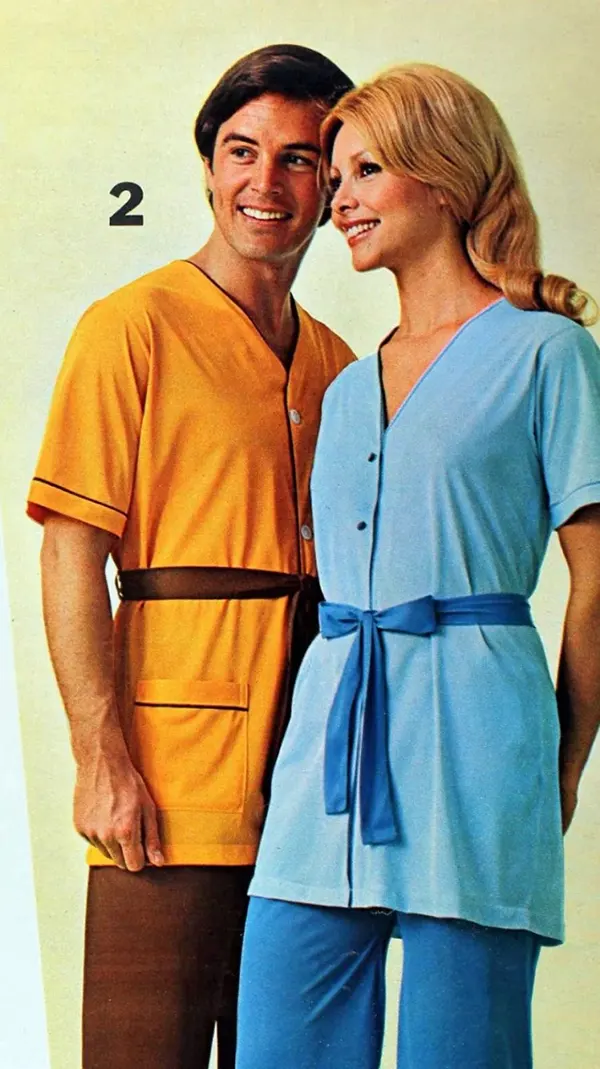 Matching Outfit Fashion of 1970s