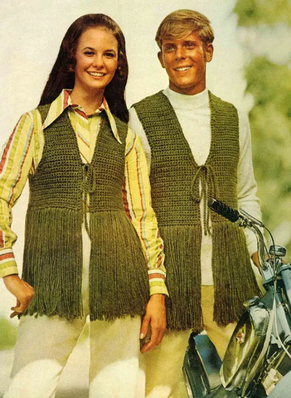 Matching Outfit Fashion of 1970s