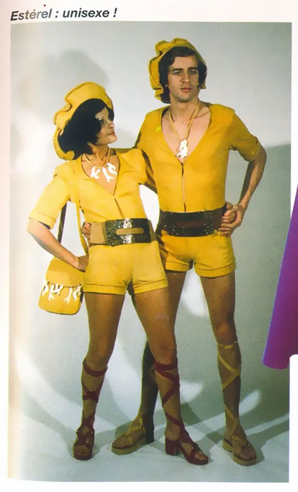 Matching Outfit Fashion of 1970s