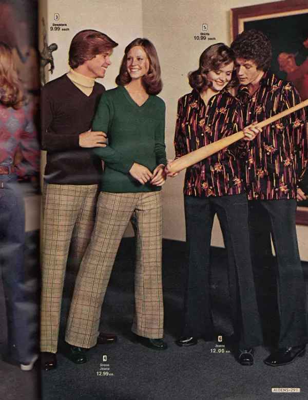 Matching Outfit Fashion of 1970s