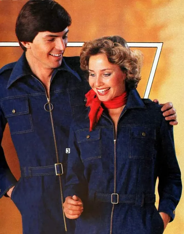 Matching Outfit Fashion of 1970s