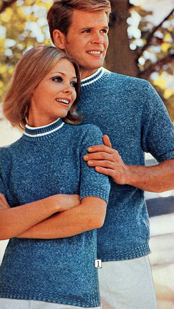 Matching Outfit Fashion of 1970s