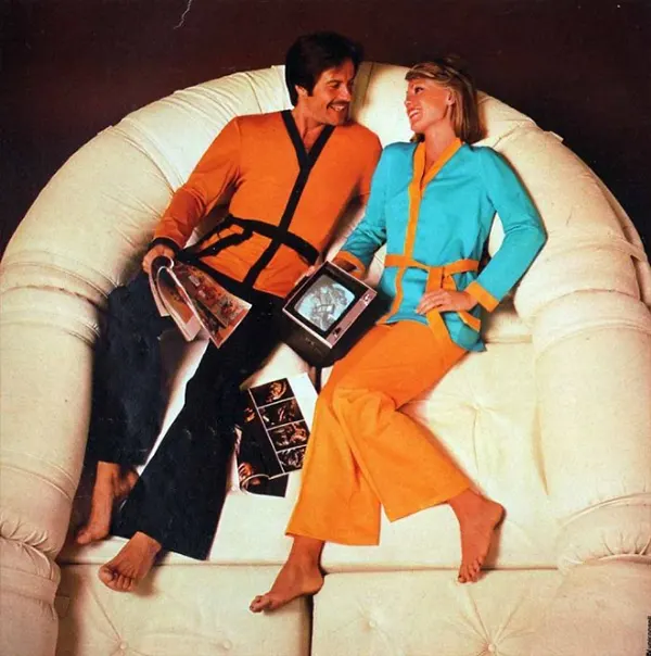 Matching Outfit Fashion of 1970s