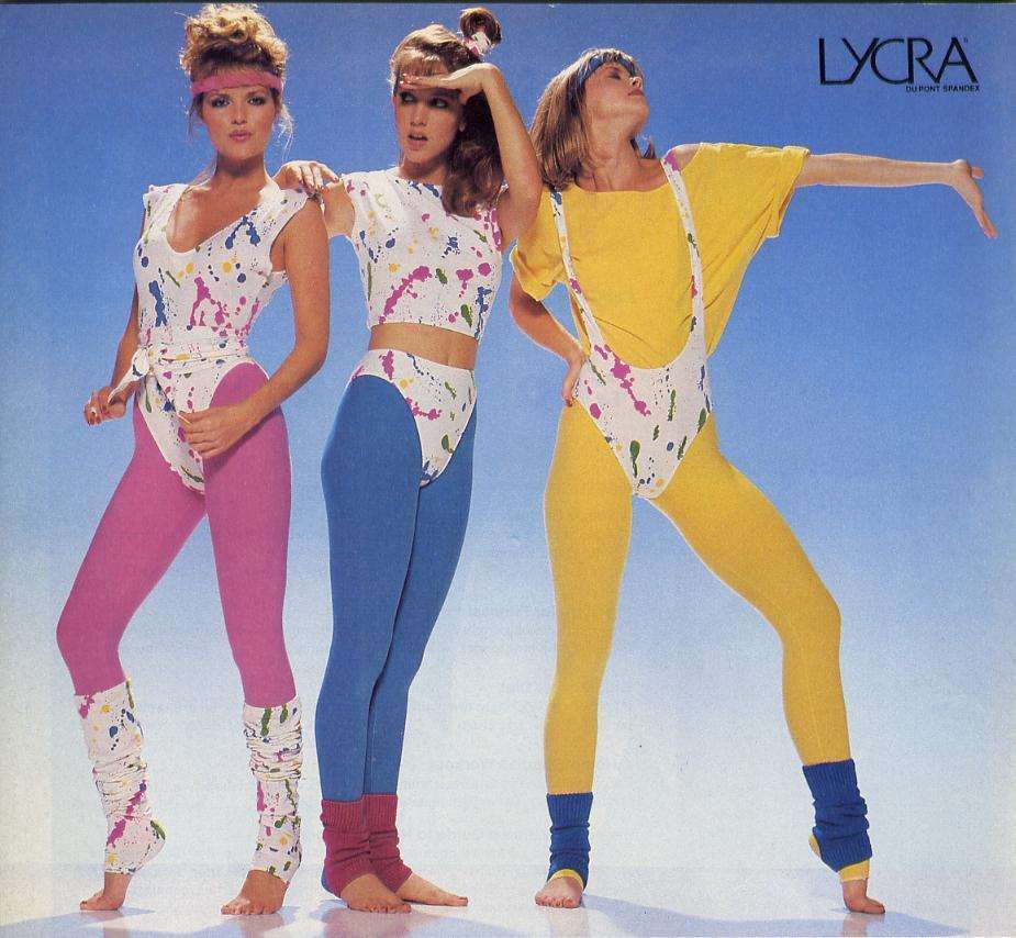 photos worst fashion trends of the 1980s 