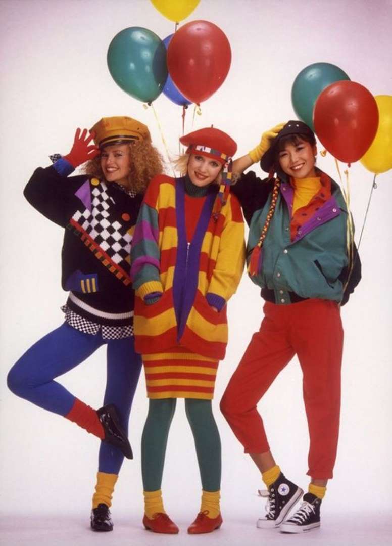 photos worst fashion trends of the 1980s 