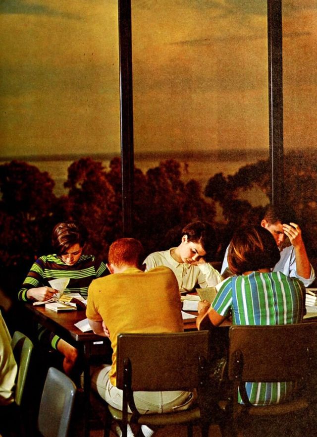 Vintage Photos High School in 1970s