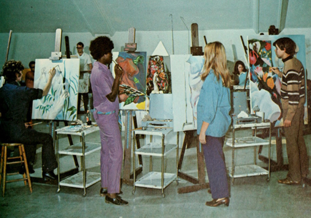 Vintage Photos High School in 1970s