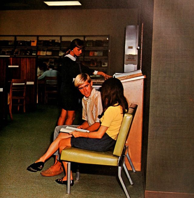Vintage Photos High School in 1970s
