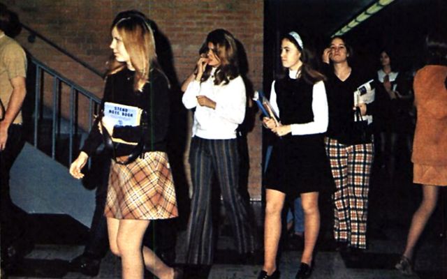 Vintage Photos High School in 1970s