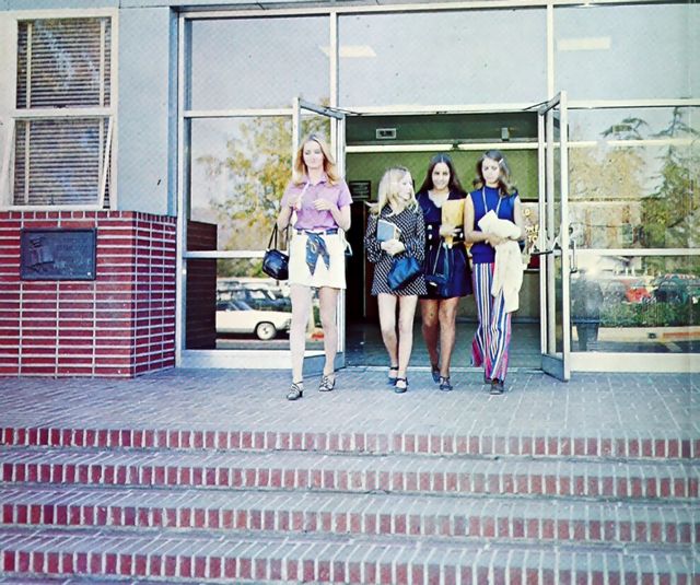 Vintage Photos High School in 1970s