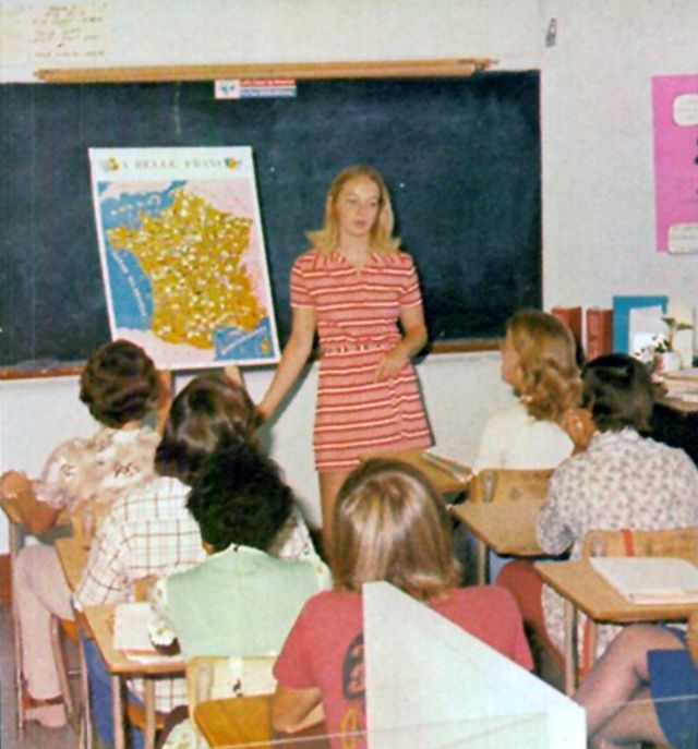 Vintage Photos High School in 1970s