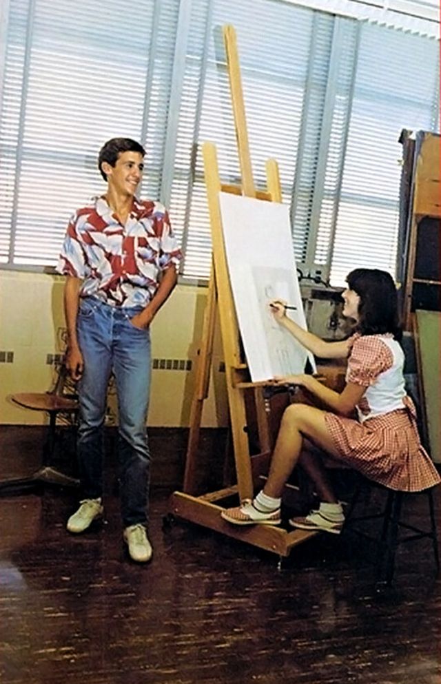 Vintage Photos High School in 1970s