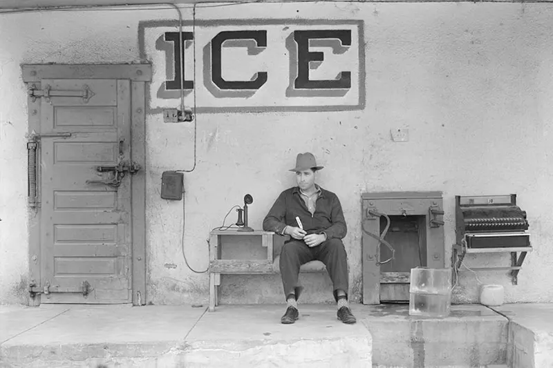 iceman ice delivery vintage photos