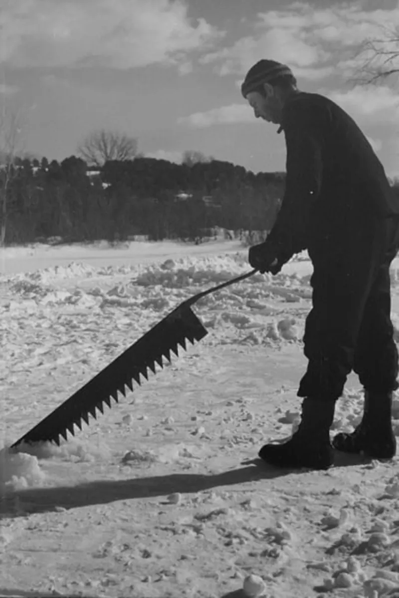 iceman ice delivery vintage photos
