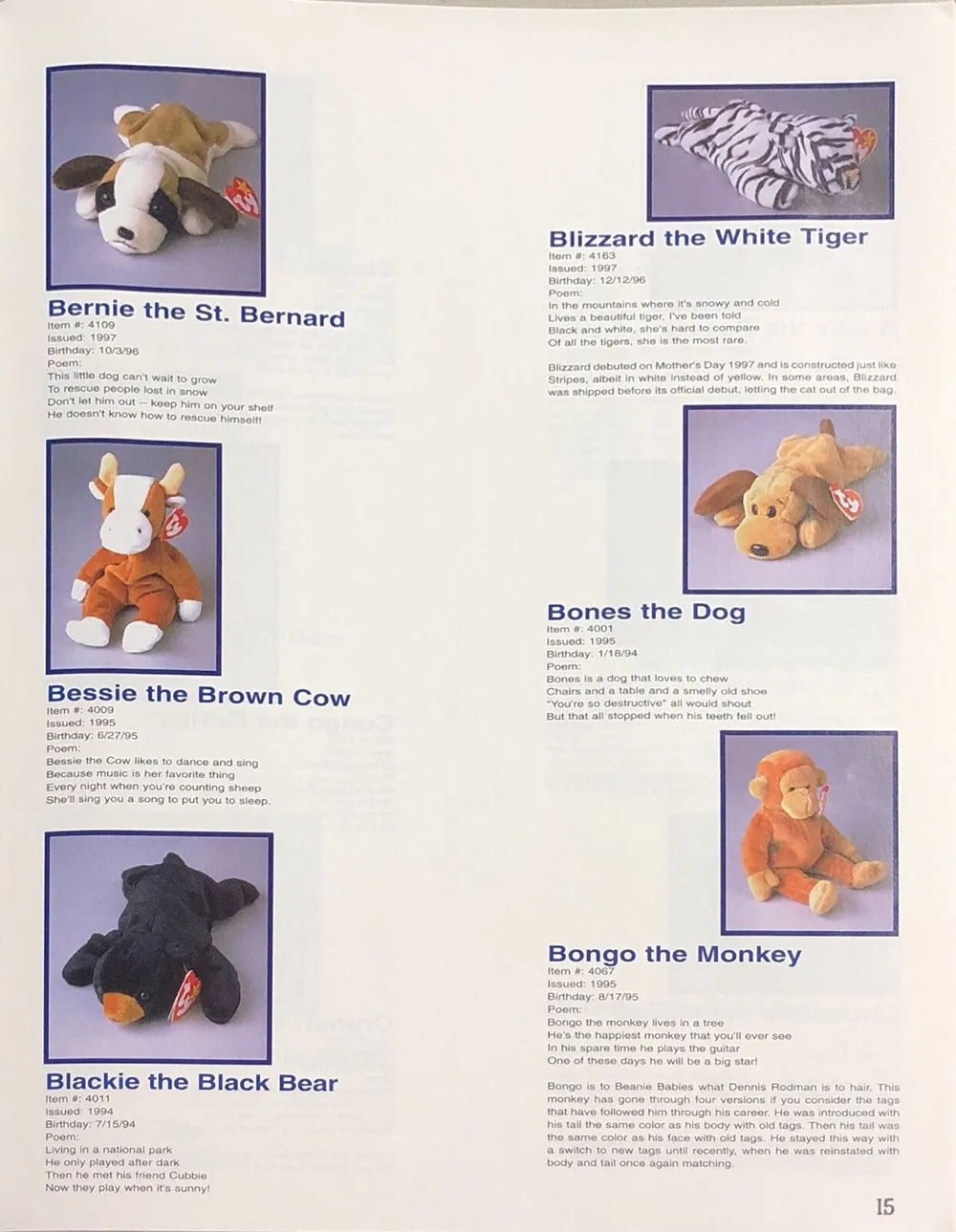 Beanie Babies History Old Photos