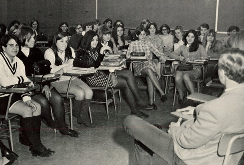 Girls Mini Skirts Old Photos