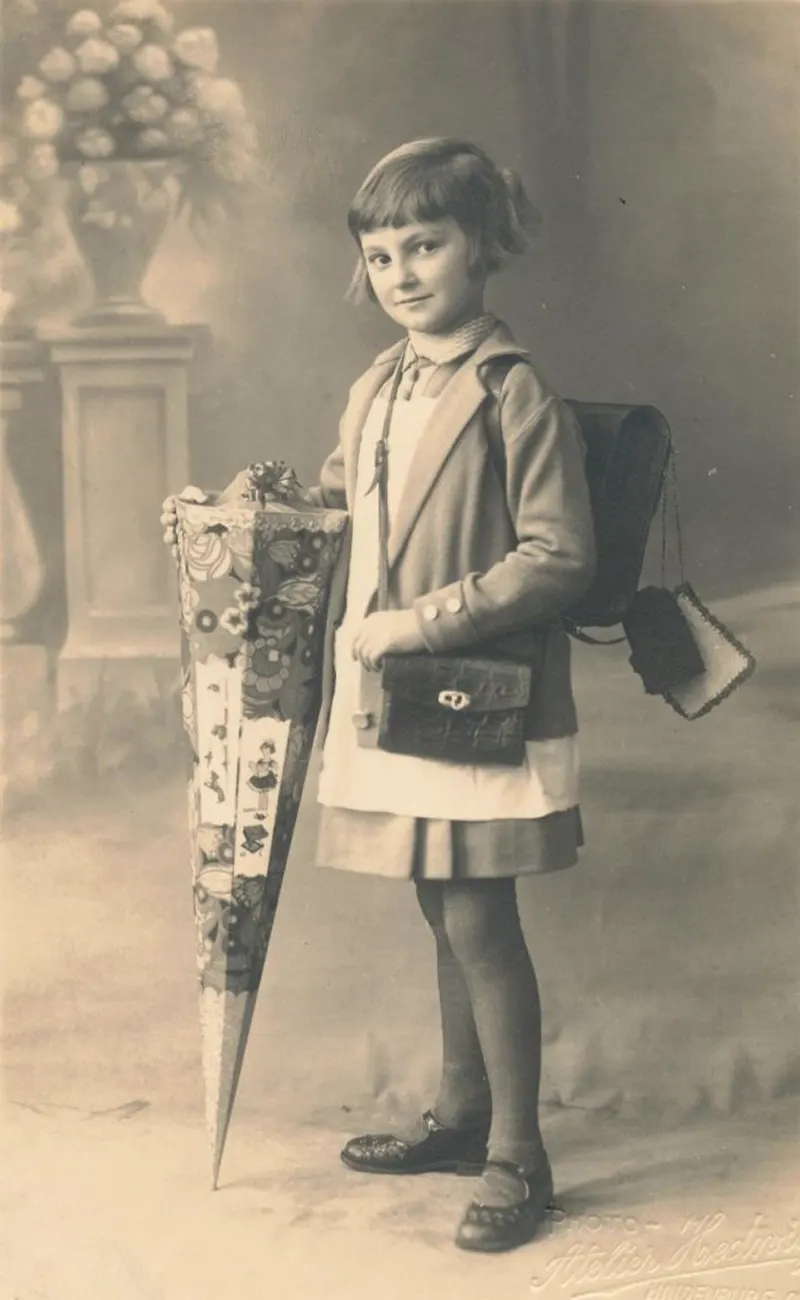 Vintage photos first day of school