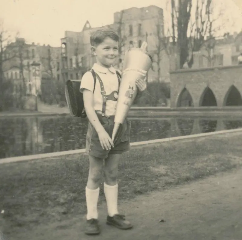 Vintage photos first day of school