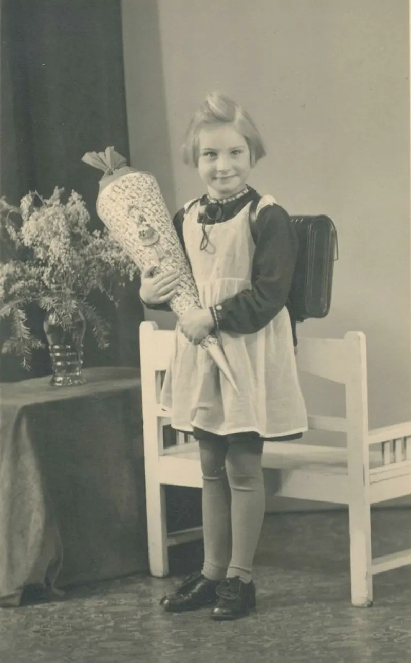 Vintage photos first day of school