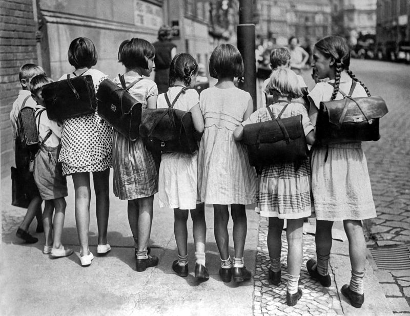 Vintage Photos First Day of School