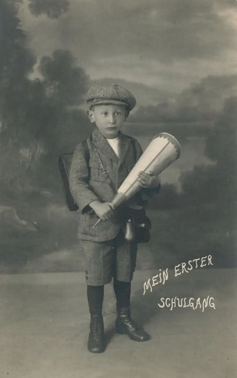 Vintage photos first day of school