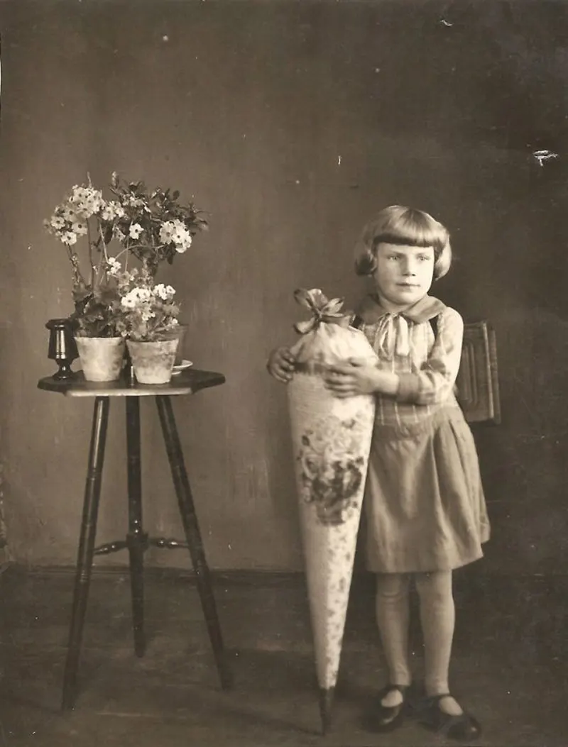 Vintage photos first day of school