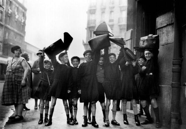 Vintage Photos First Day of School