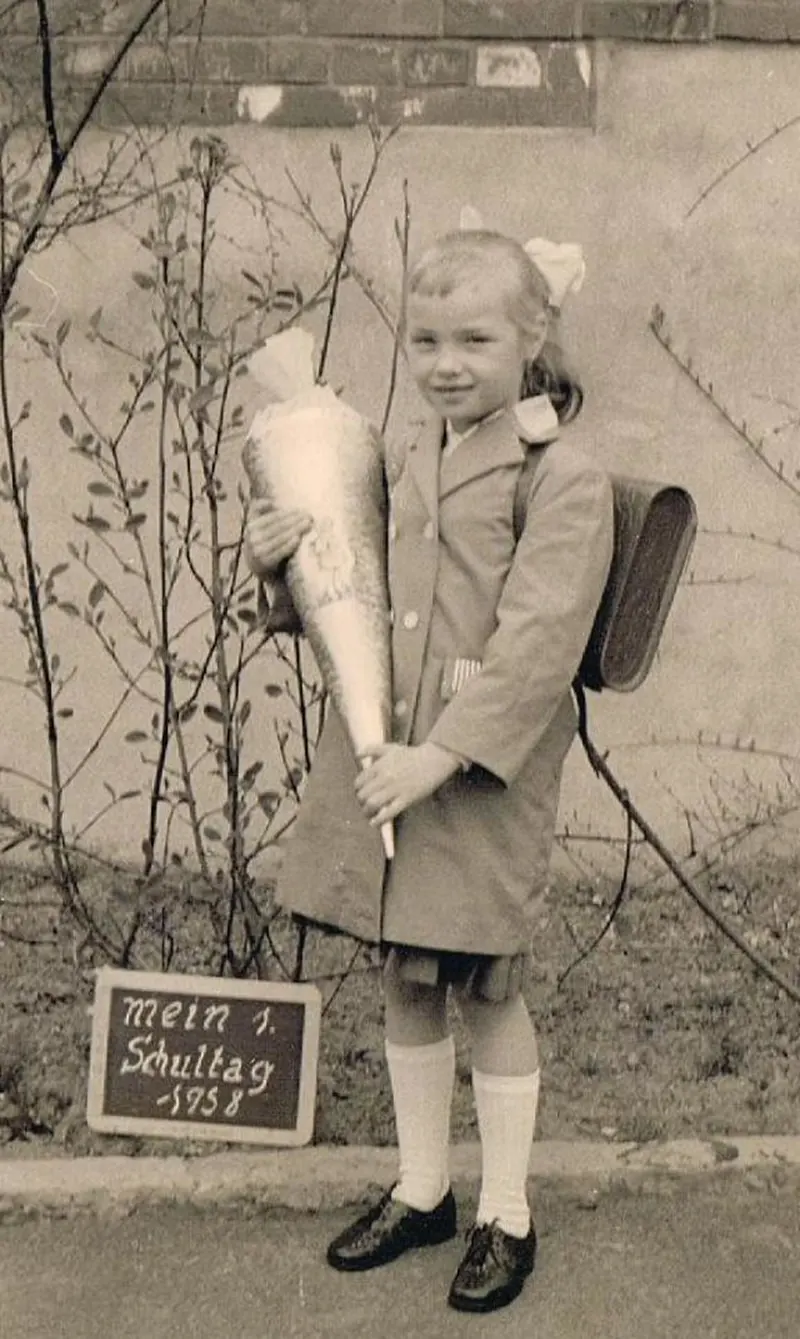 Vintage photos first day of school