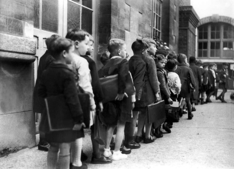 Vintage Photos First Day of School