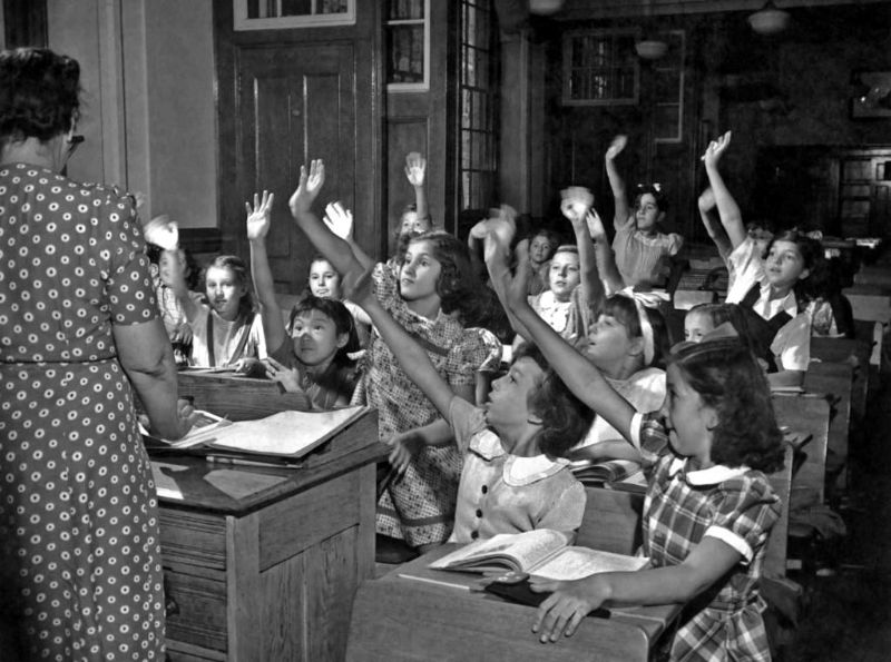Vintage Photos First Day of School