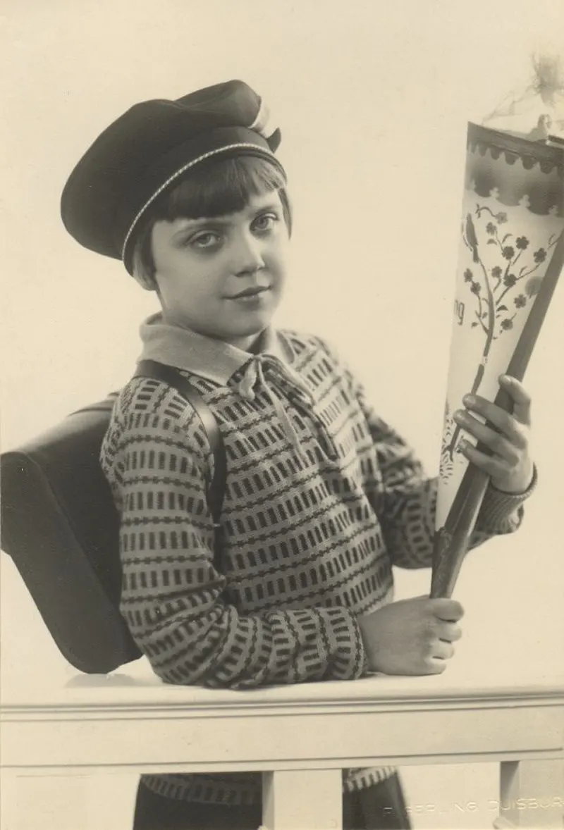 Vintage photos first day of school