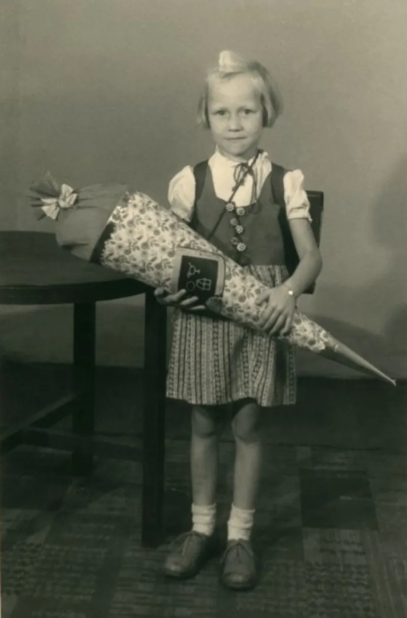 Vintage photos first day of school