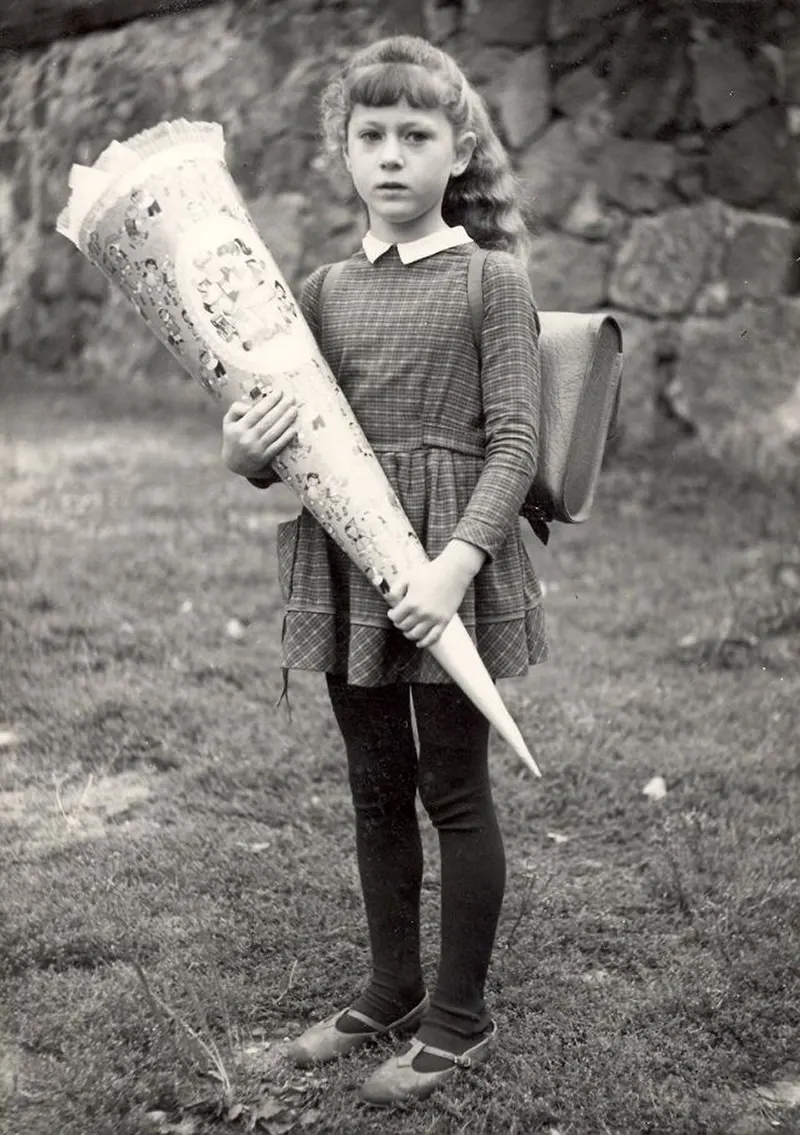 Vintage photos first day of school