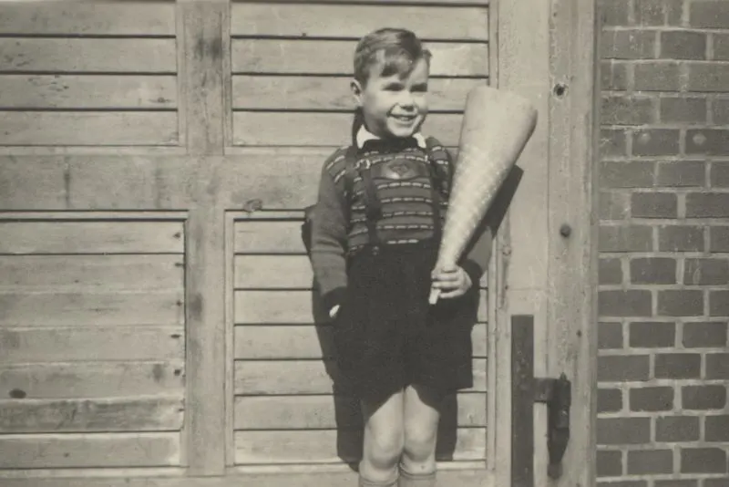 Vintage photos first day of school