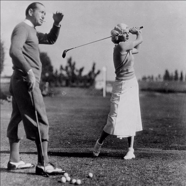 Vintage Photos of People Playing Golf