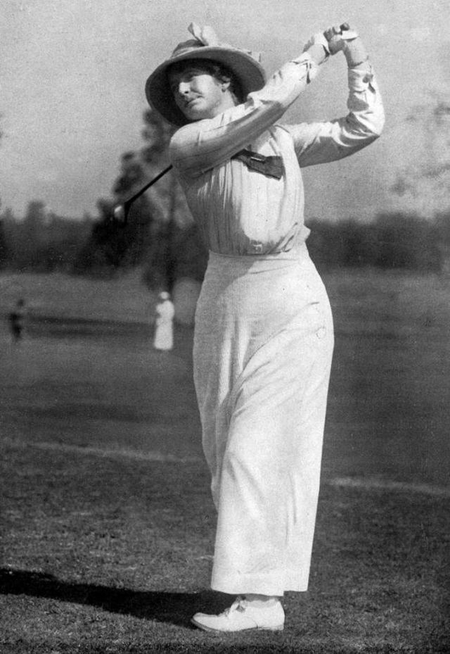 Vintage Photos of People Playing Golf