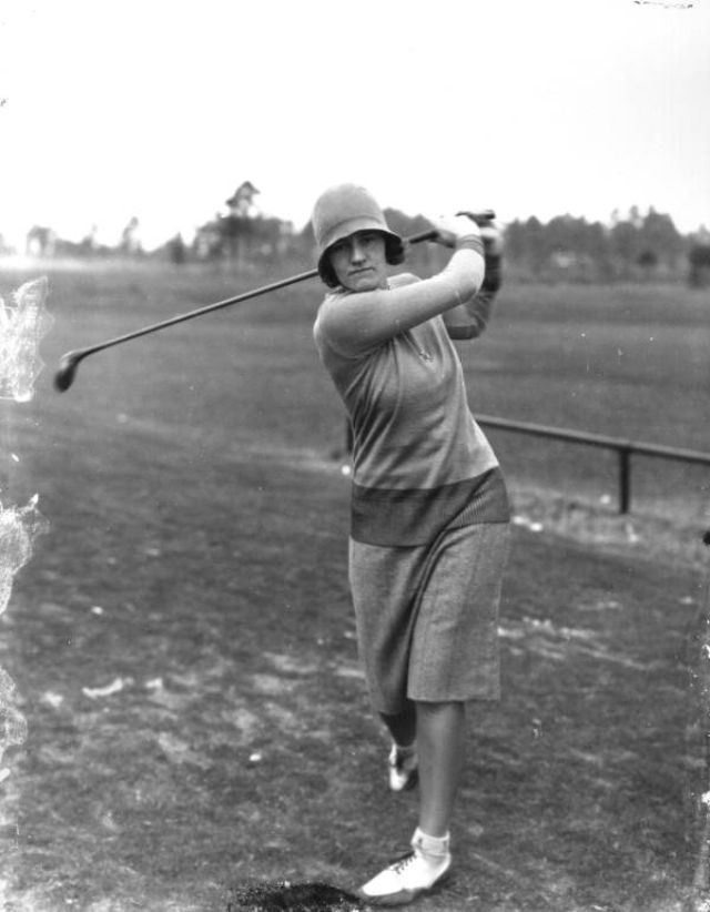 Vintage Photos of People Playing Golf
