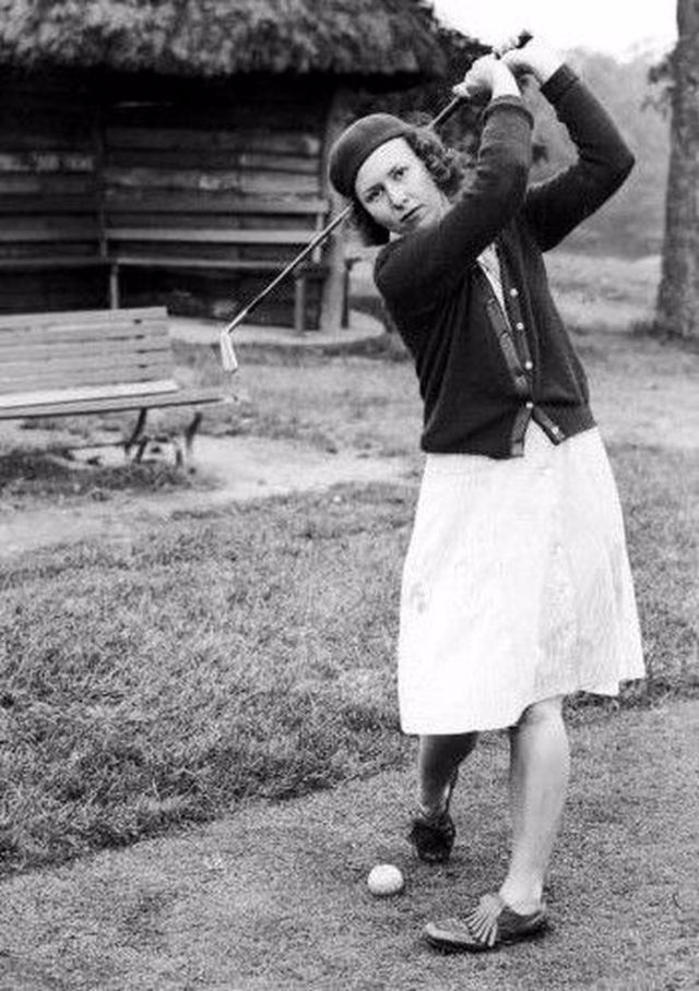 Vintage Photos of People Playing Golf