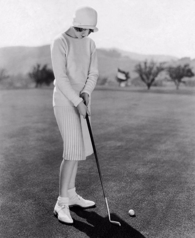 Vintage Photos of People Playing Golf
