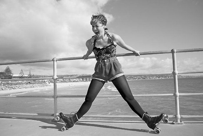 Roller Skating Vintage Photos