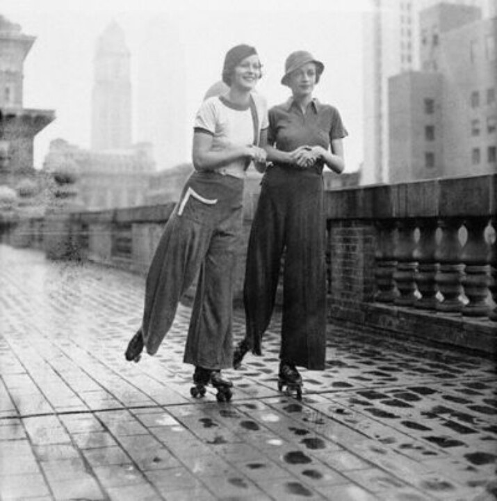 Roller Skating Vintage Photos
