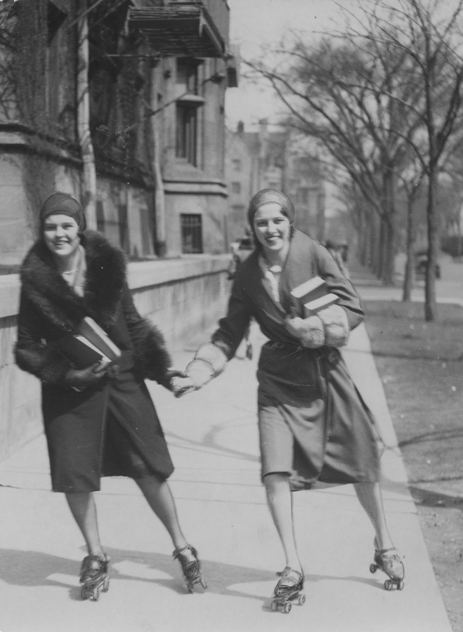 Roller Skating Vintage Photos