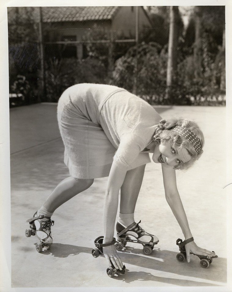 Roller Skating Vintage Photos