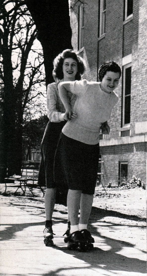 Roller Skating Vintage Photos