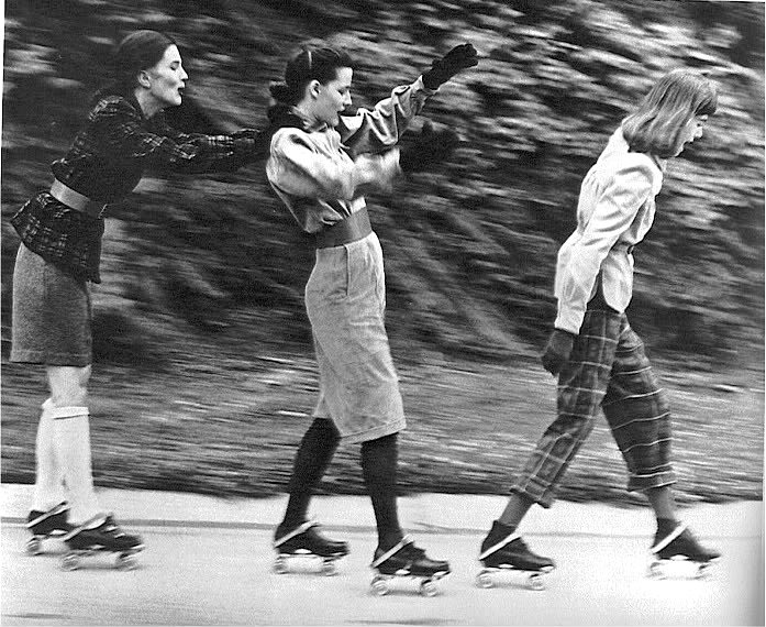 Roller Skating Vintage Photos