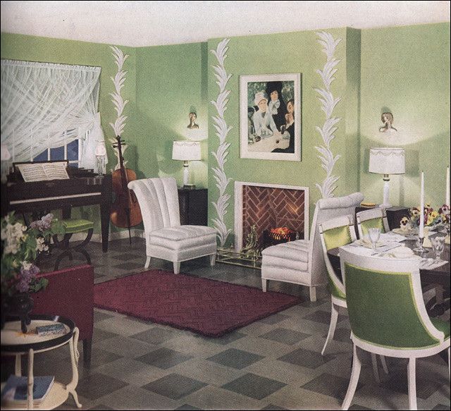 Cool Photos of House Interiors in the 1930s