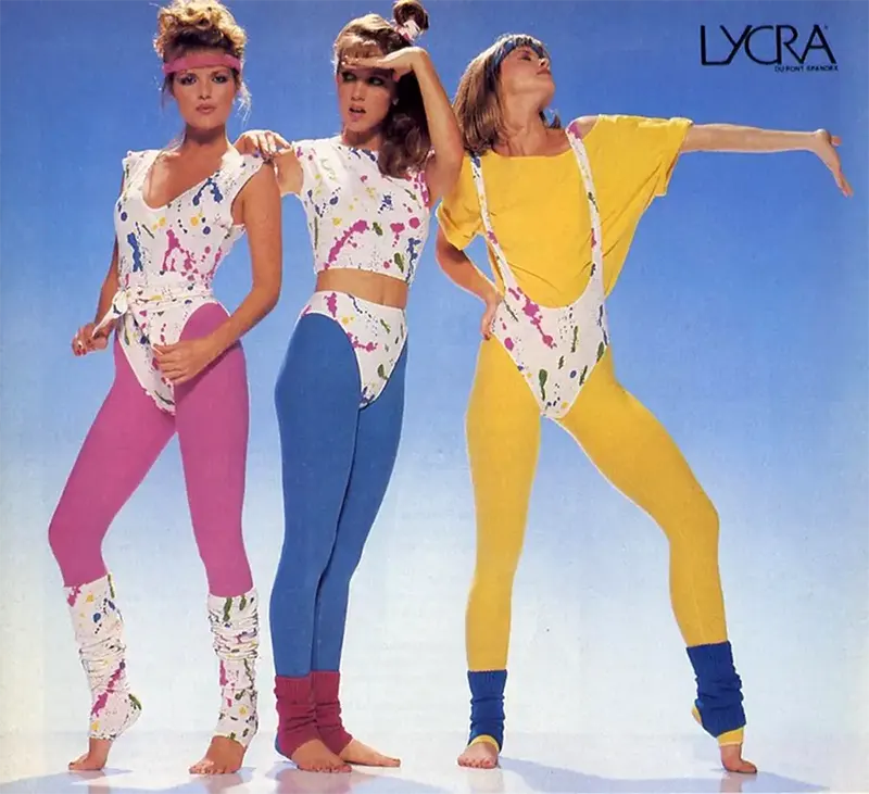 legwarmers fashion of the 1980s