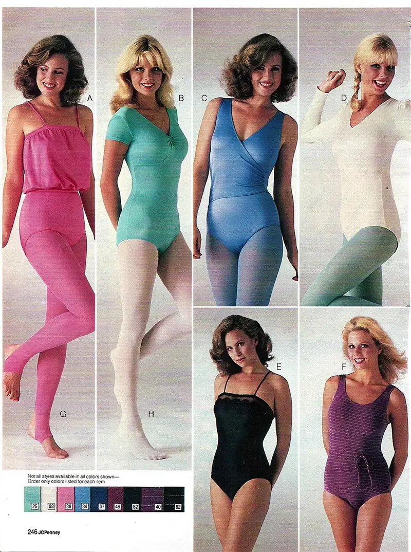 legwarmers fashion of the 1980s