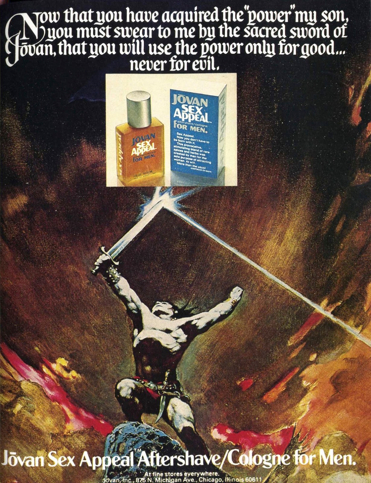 intage Men Cologne Ads