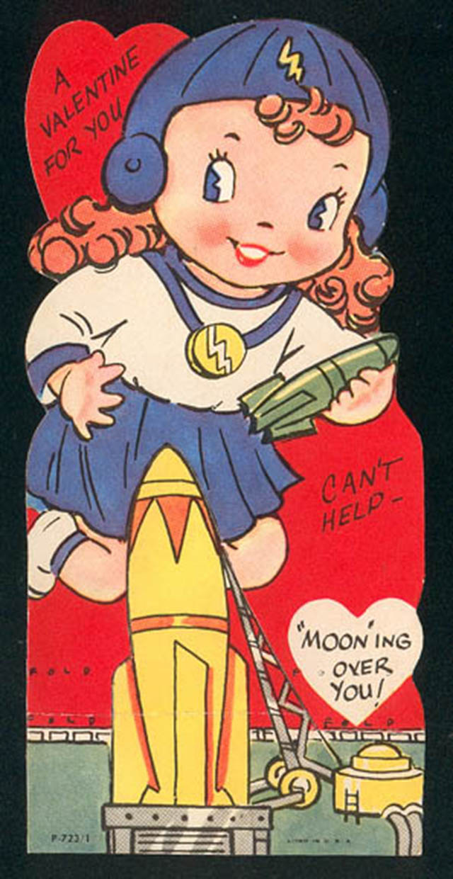 Vintage Valentine's Weird Cards